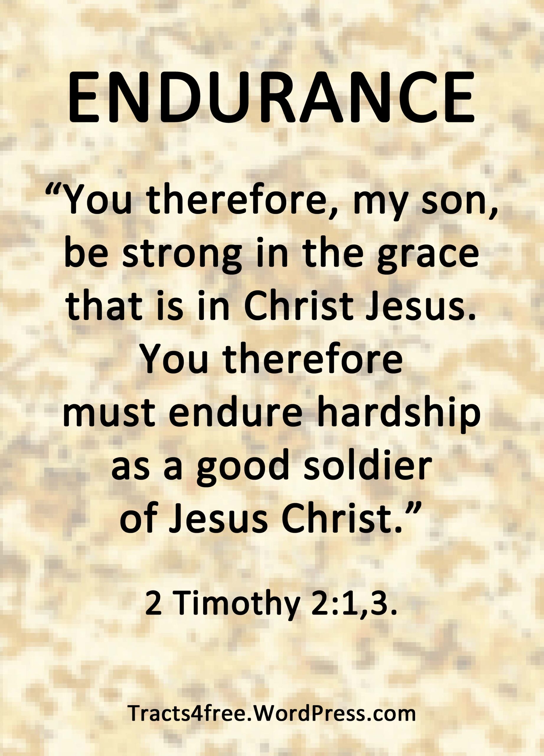 Bible Quotes On Endurance
