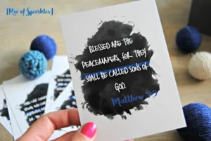 Bible Verse Printables For Police Officers