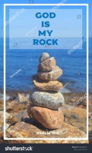 Bible Verse Psalm 182 God My Stock Photo 1694385721 Shutterstock