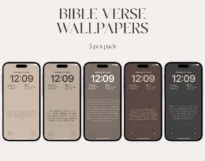Bible Verse Wallpaper Christian Affirmations For IPhone digital Download Etsy