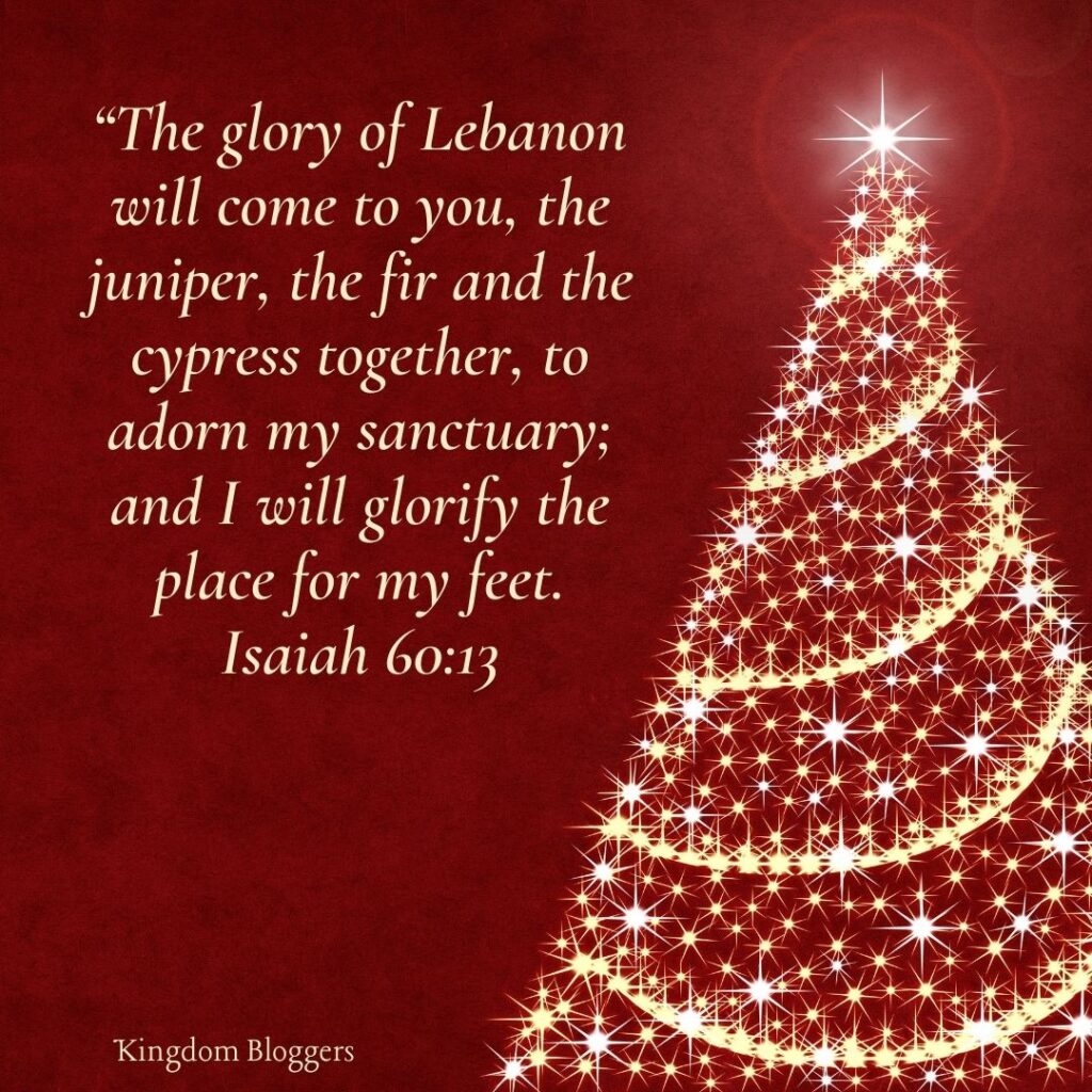 Bible Verses About Christmas Trees