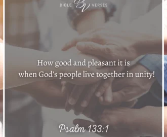Bible Verses About Community