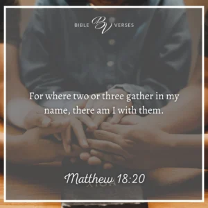 Bible Verses About Community