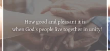 Bible Verses About Community