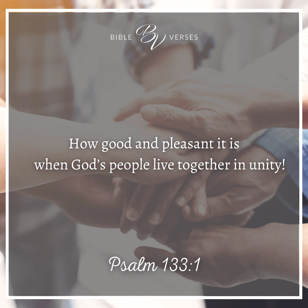 Bible Verses About Community