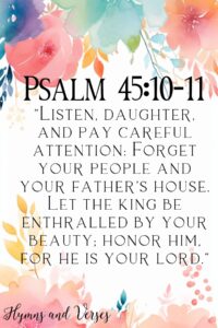 Bible Verses About Daughters Hymns And Verses
