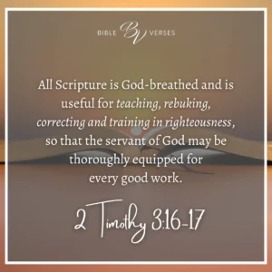 Bible Verses About Discipline