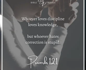 Bible Verses About Discipline