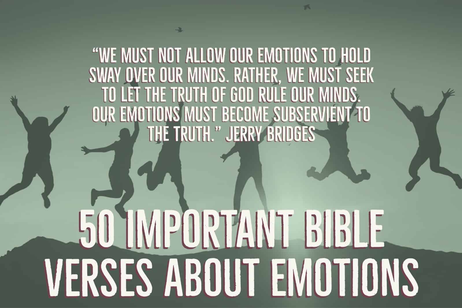 Bible Verses About Emotions