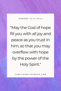 Bible Verses About Faith And Trust Families With Grace