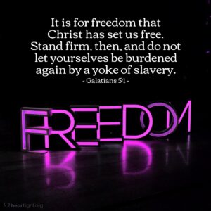 Bible Verses About Freedom