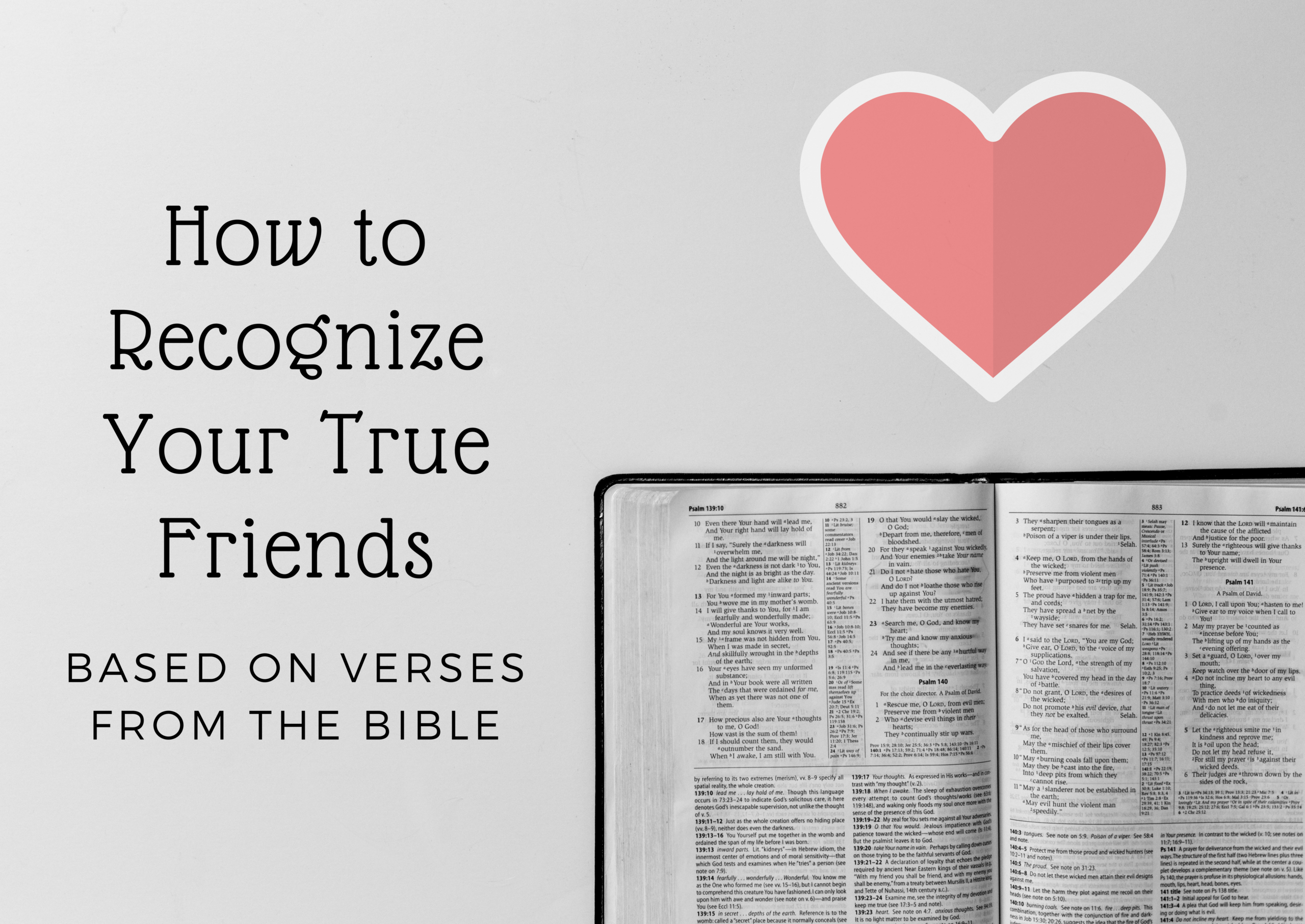 Bible Quotes About Love And Friendship