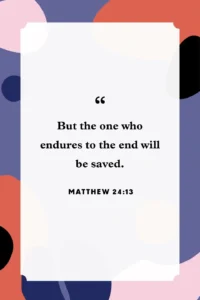 Bible Verses About Perseverance And Determination