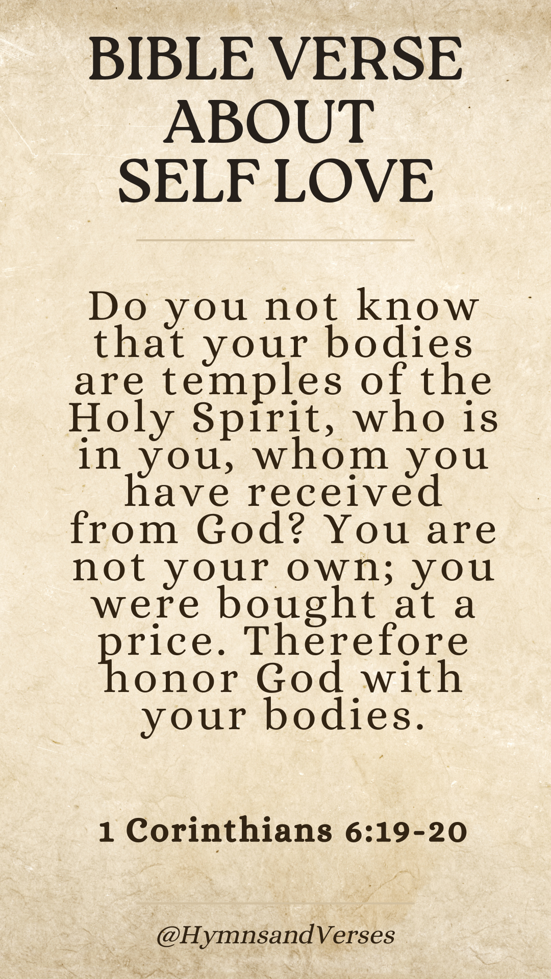 Bible Verses About Self Love