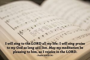 Bible Verses About Singing