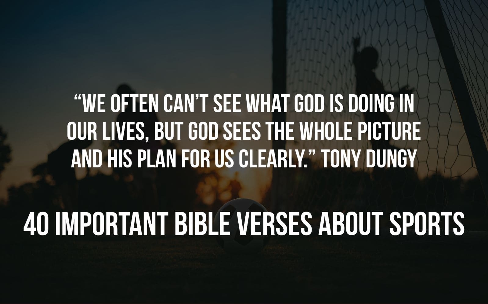 Bible Verses About Sports