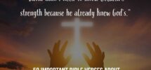 Bible Verses About The Battle Being The Lord s