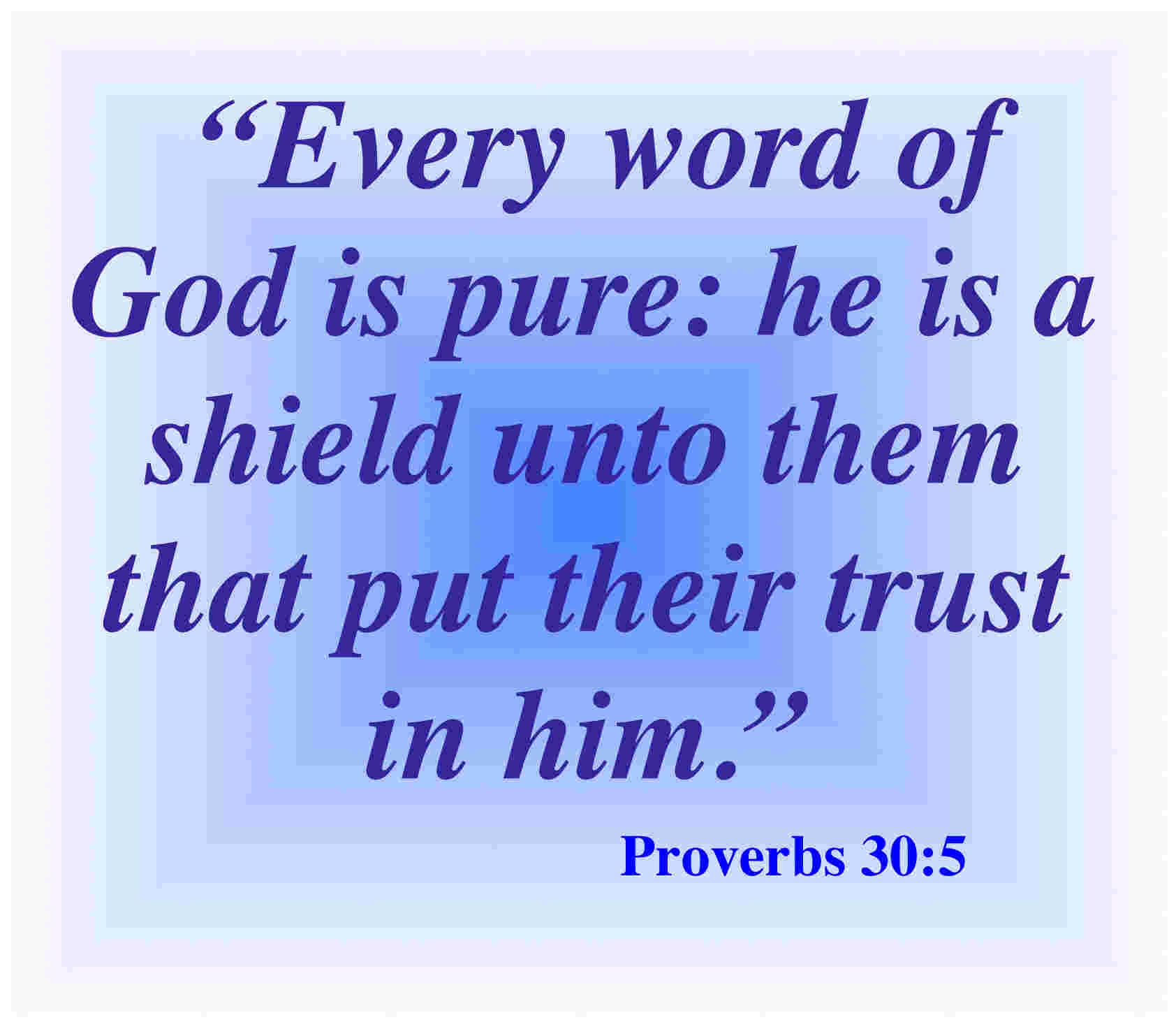 Bible Quotes About Trusting God