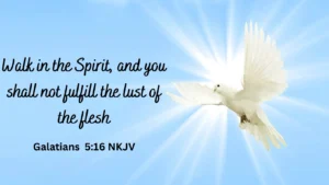 Bible Verses About Walking In The Spirit Great Is Your Faith
