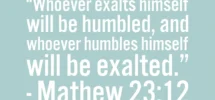 Bible Verses And Quotes About Staying Humble Everyday Servant