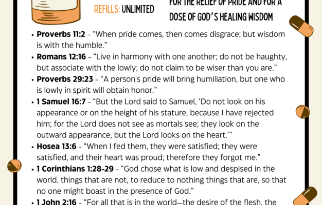 Bible Verses For Pride