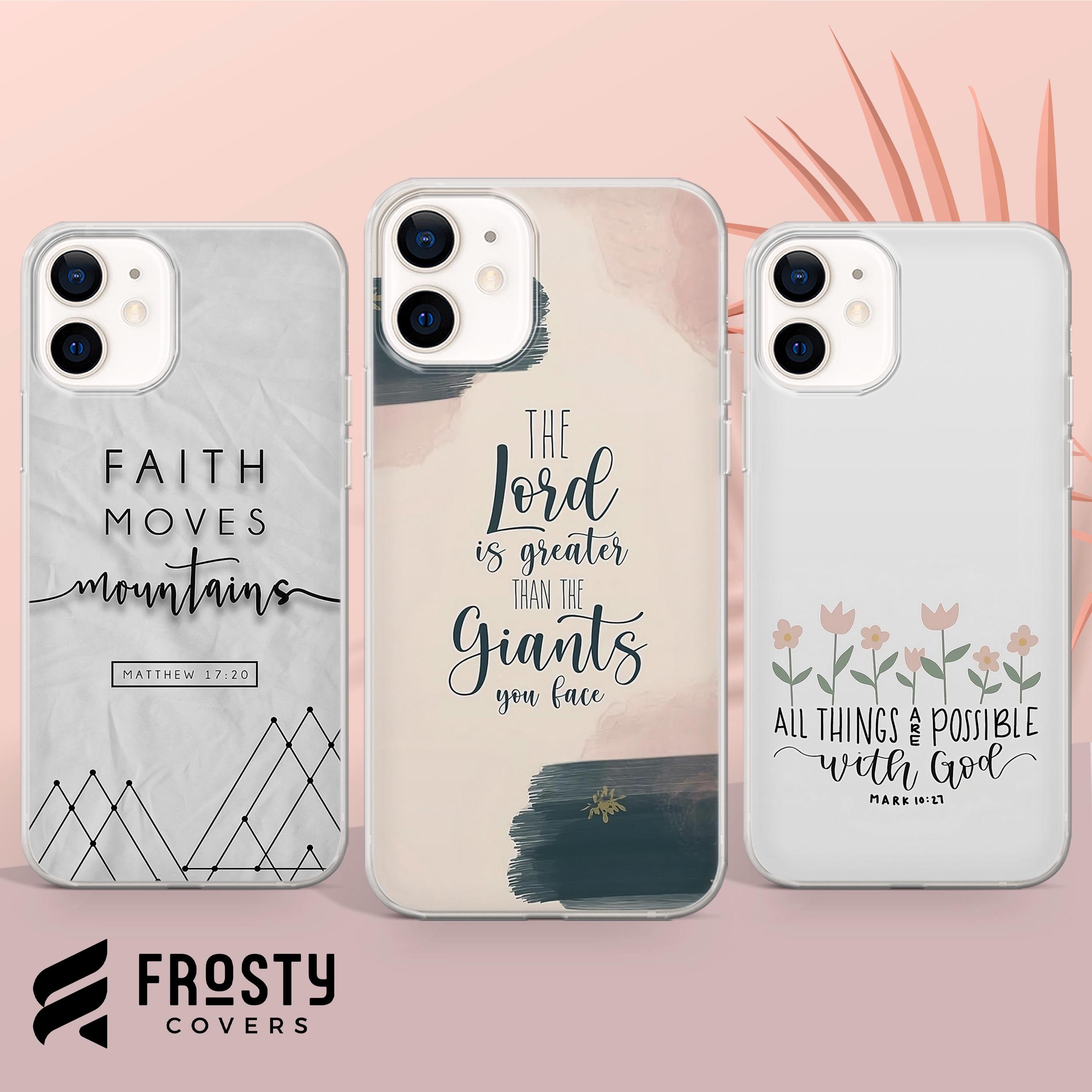 Bible Verses Phone Case Biblical Cover For IPhone 17 Pro Max 16e 15 14 12 Samsung S25 Ultra S24 FE A56 Pixel 10 XL 9a 8 Etsy
