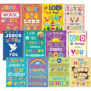 Bible Verses Small Poster Pack TCR7072 Teacher Created Resources