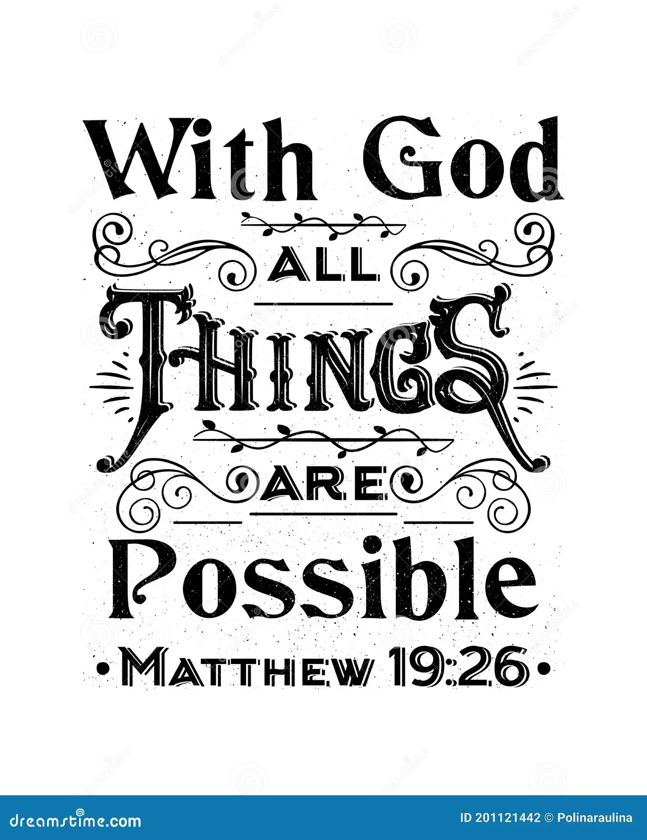 Bible Verses Stock Vector Illustration Of Calligraphy 201121442