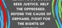 Bible Verses To Inspire Us To Care For The Oppressed