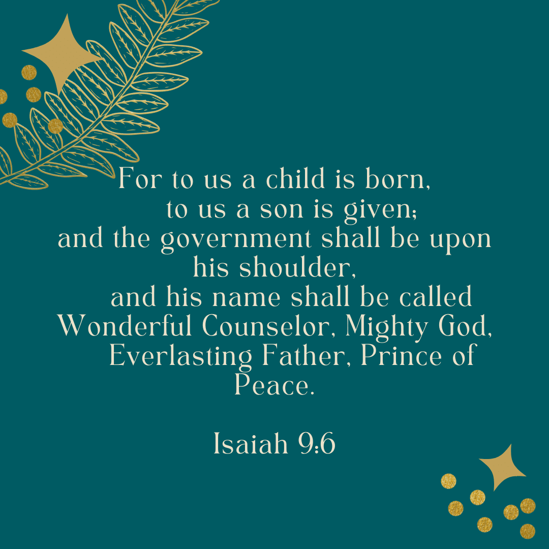 Bible Quote For Christmas