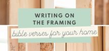 Bible Verses We Wrote In Our New Build Home During Construction Mandyliz