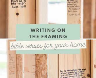 Bible Verses We Wrote In Our New Build Home During Construction Mandyliz