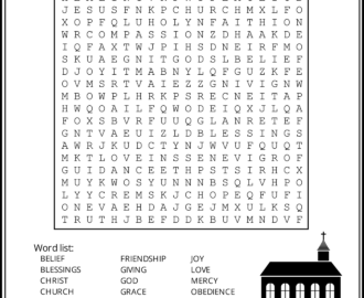 Bible Word Search Free Printable Christian Puzzles Free Printables Lettering SVG Files Tools Apps