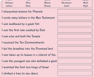Biblical Brain Teasers 16 Free PDF Printables Printablee