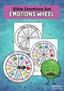 Biblical Emotions Printable Set Kids Feelings Mindfulness In Christ Frugal Coupon Living