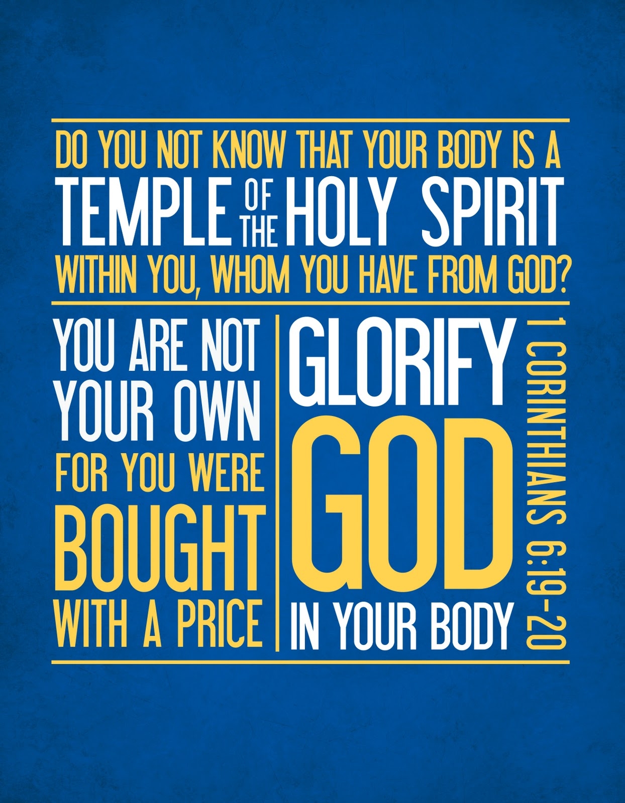 Bible Quotes About Fitness
