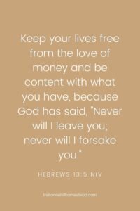 Biblical Minimalism 10 Bible Verses About Contentment