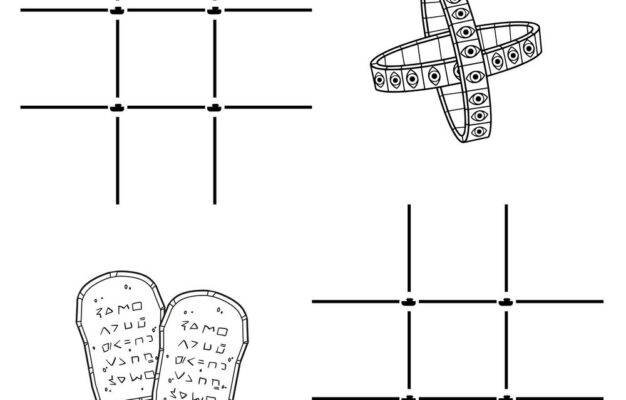 Biblical Tic Tac Toe Beeloo Printable Crafts And Activities For Kids