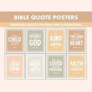 Boho Bible Quote Posters 8 Inspirational Bible Verse Wall Art For Classroom Boho Christian Prints Boho Bible Quotes Neutral Earthy Etsy Norway
