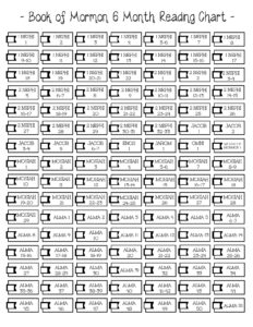 Book Of Mormon 6 Month Reading Challenge Brightly Street