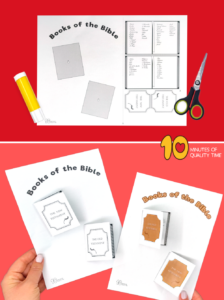 Books Of The Bible Craft 10 Minutes Of Quality Time