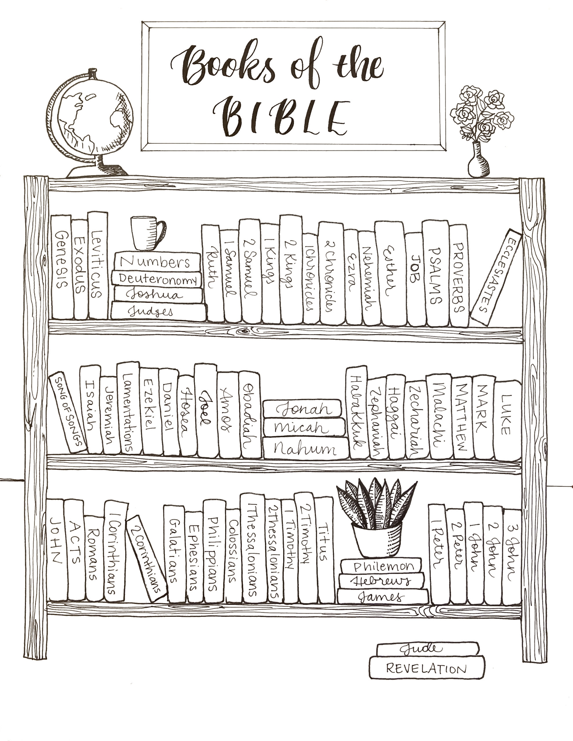 Printable Bible Reading Tracker