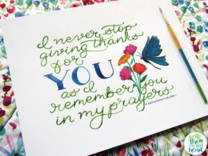 Build Up With Scripture Thank You Notes Write Them On My Heart