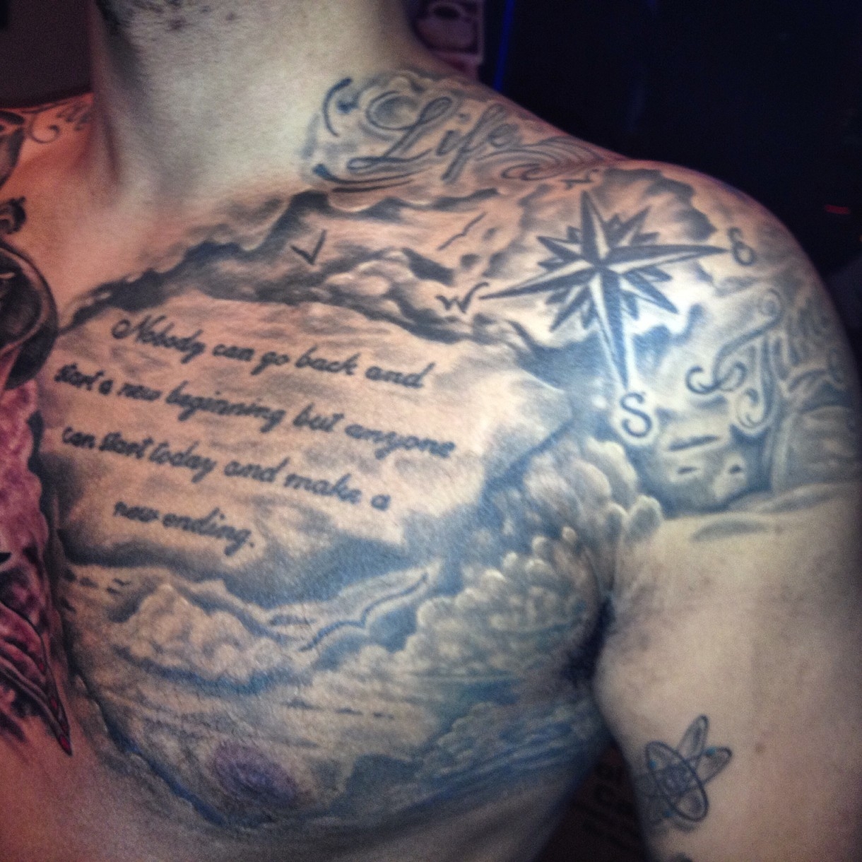 Bible Quotes Tattoos On Chest