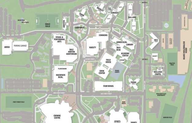 Campus Map Pensacola Christian College
