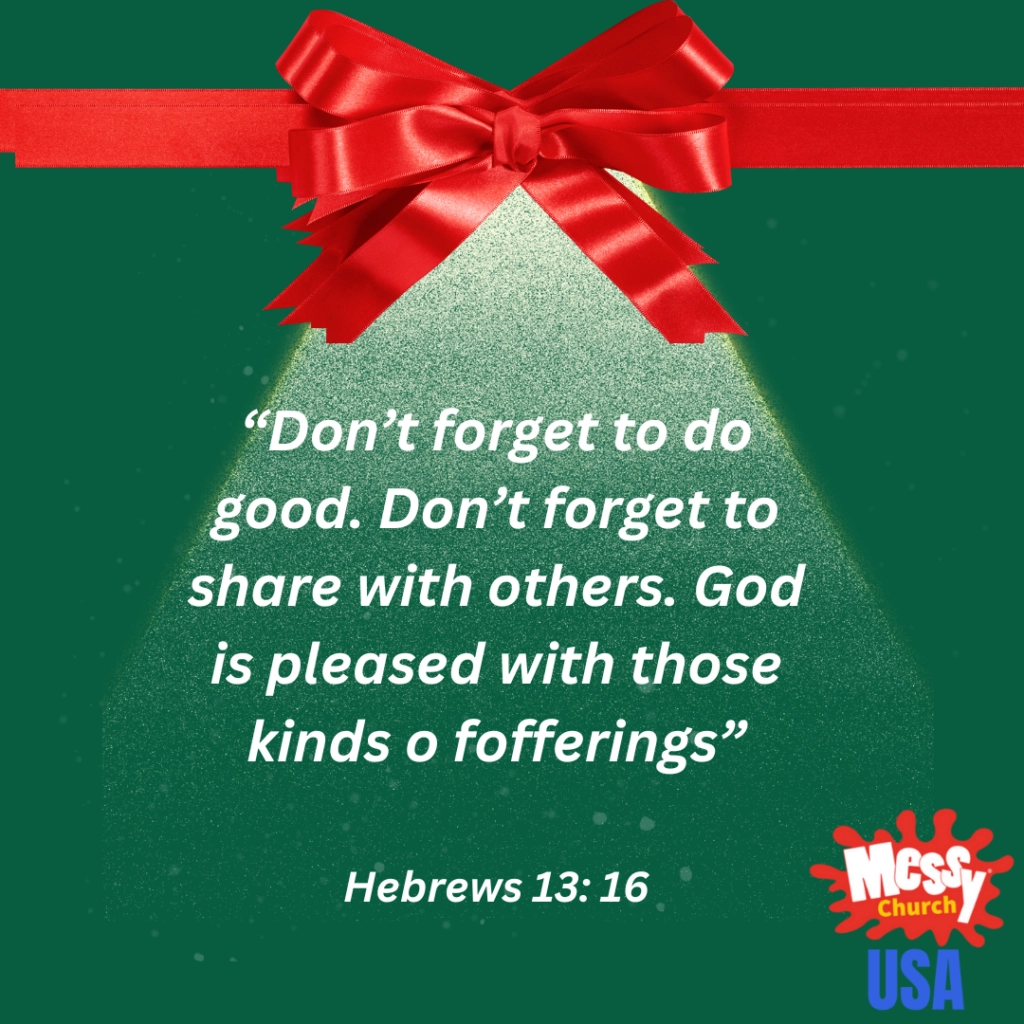Celebrate All The Gifts Part II Messy Church USA