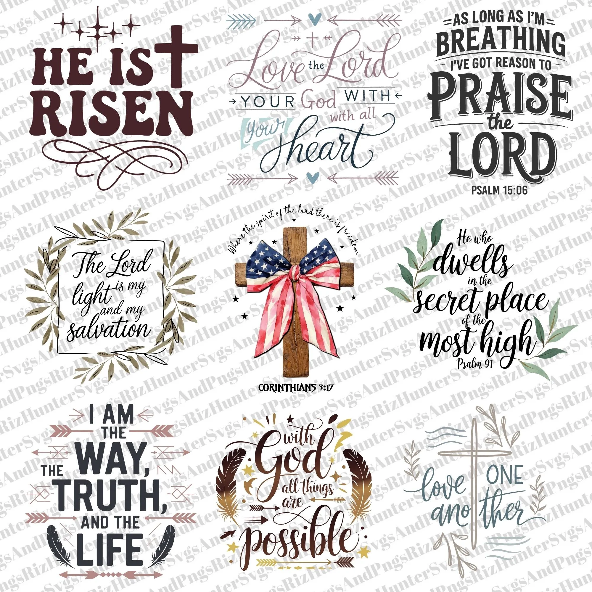 Bible Quotes Clipart