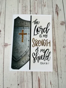 Christian Thinking Of You Encouragement Card For Man Get Well Soon Card Card After Surgery After Hospital Prayers For You Bible Verse Etsy