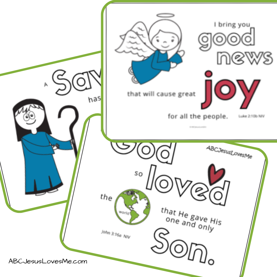 Christmas Bible Verses ABCJesusLovesMe