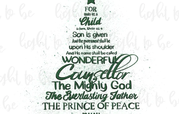 Christmas Bible Verses Sublimation Design Hand Drawn PNG Digital Download Christian Christmas Christmas Tree Religious Winter Etsy Finland
